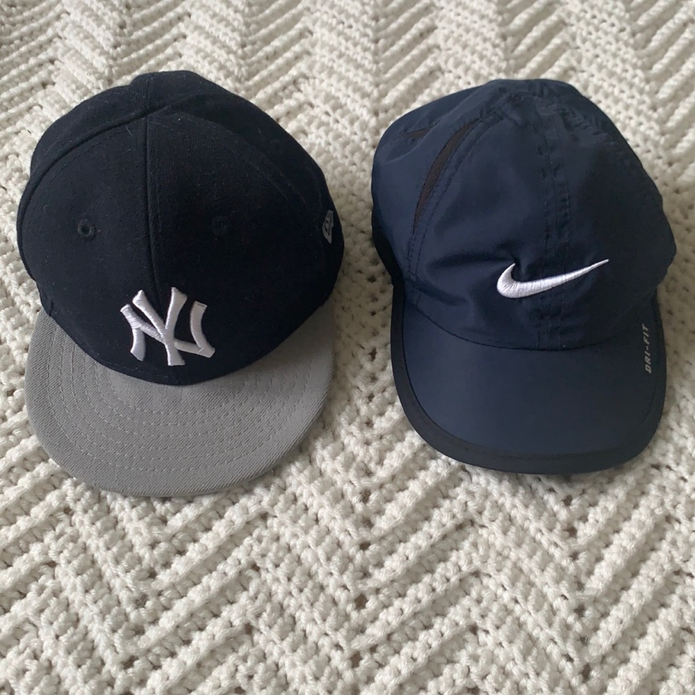 2 infant/toddler hats